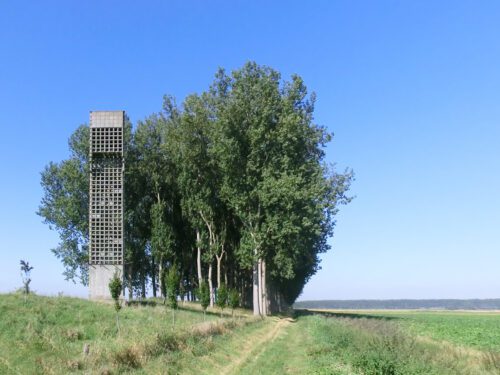 Air watchtower Nieuw Namen in the Netherlands